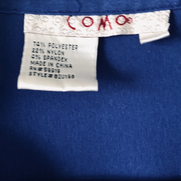 Como Women’s Dress Shirt. Flattery Fitted - Picture 2 of 4